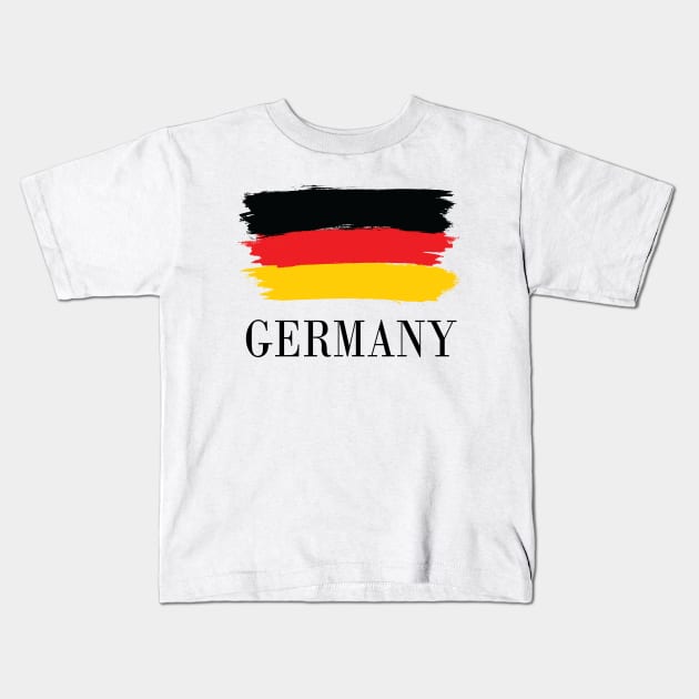 Germany flag, Best Friend Gift, Funny Humor Kids T-Shirt by Islanr